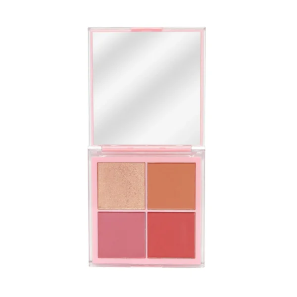 Paleta de 3 Rubores y 1 iluminador Keep Me - Beauty Creations