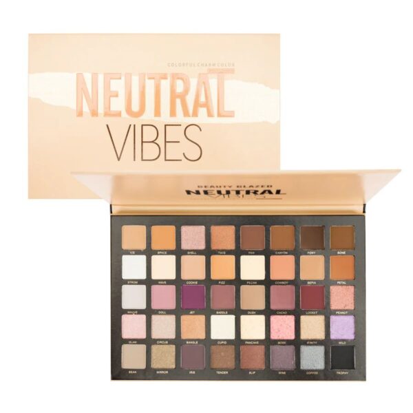 Paleta de Sombras Neutral Vibes - Beauty Glazed