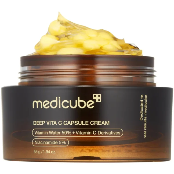 Crema con cápsulas de Vit C - Medicube
